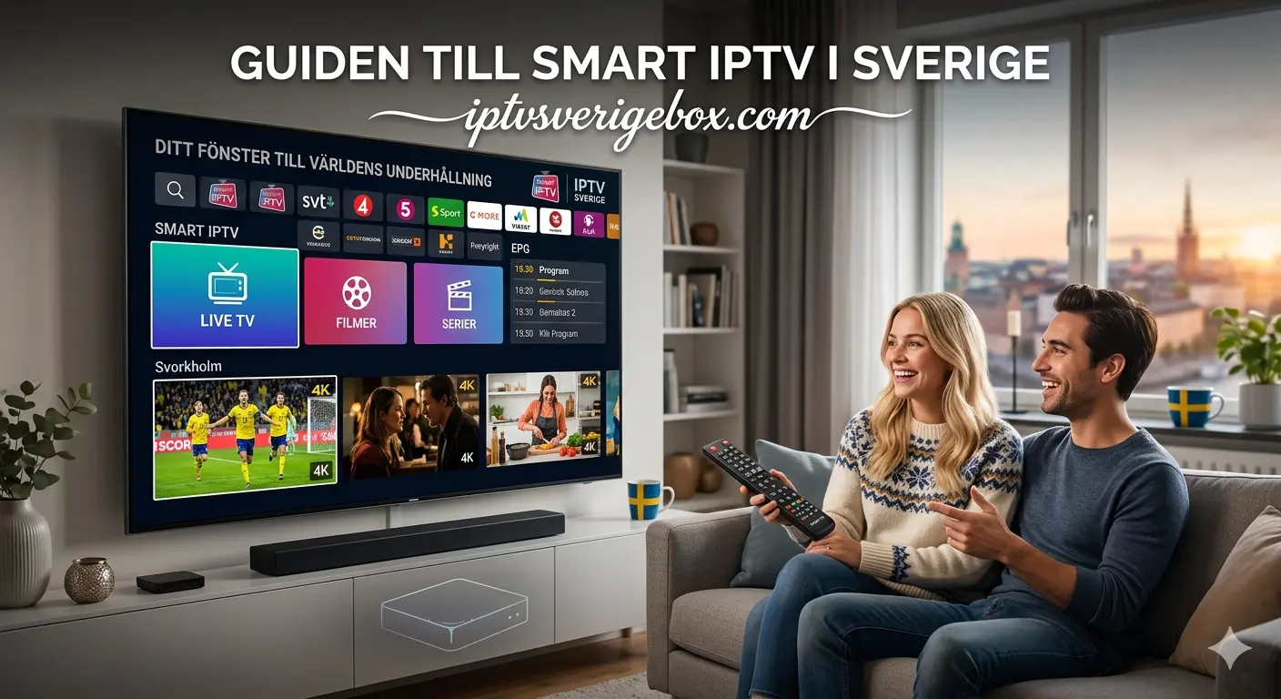 Den ultimata guiden till IPTV Sverige: Allt du behöver veta om Smart IPTV och framtidens TV-tittande
