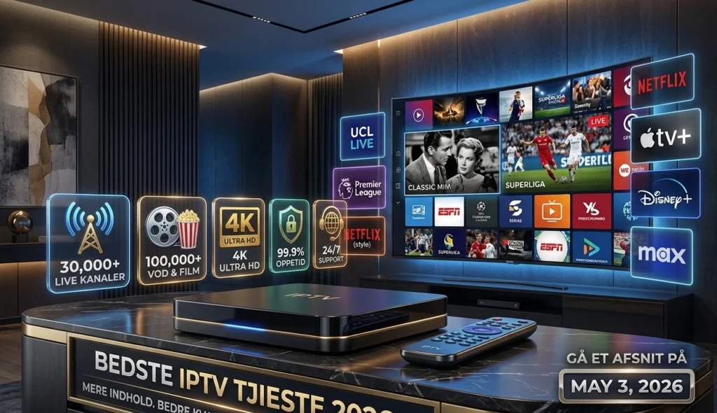 IPTV Box 2026: 5 Bedste Tips til Lynhurtig Streaming (Nordic Smarter TV)